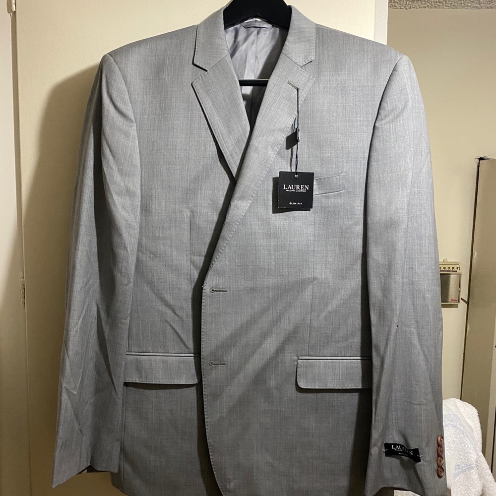 Lauren Ralph Lauren Grey Brand New Blazer